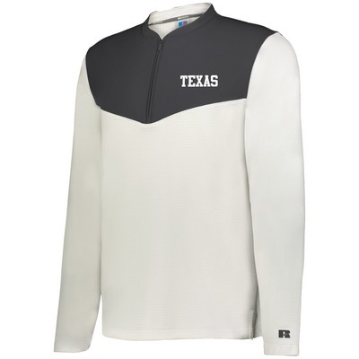 Russell Athletic Sideline Grid 1/4 Zip Pullover