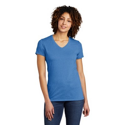 Allmade ® Women's Tri-Blend V-Neck Tee
