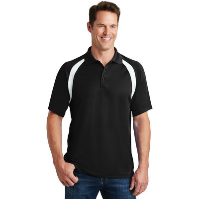 Sport-Tek® Dry Zone® Colorblock Raglan Polo.